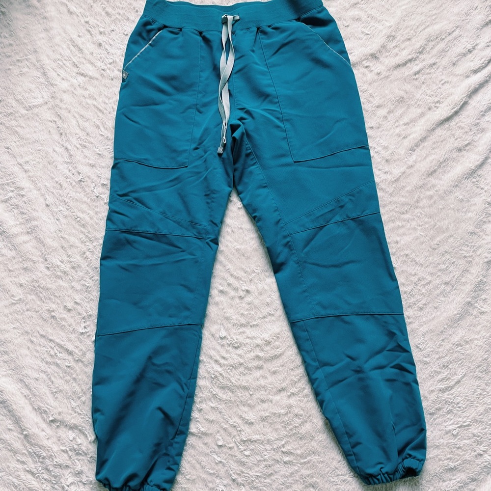 Blue figs scrub pants